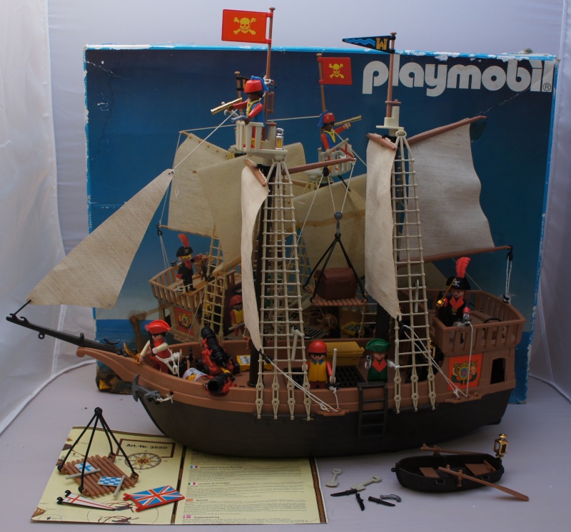 bateau pirate playmobil 1980