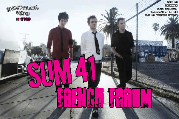 Sum 41 French Forum