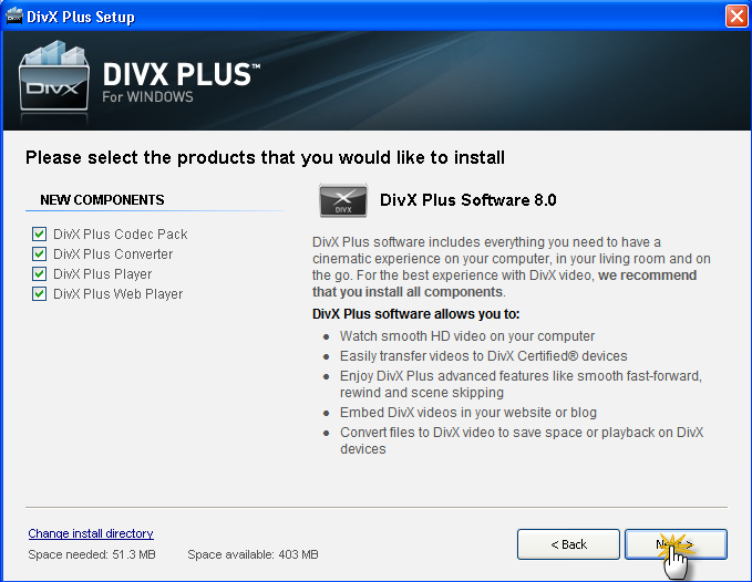        DivX Plus 8.1.1  
