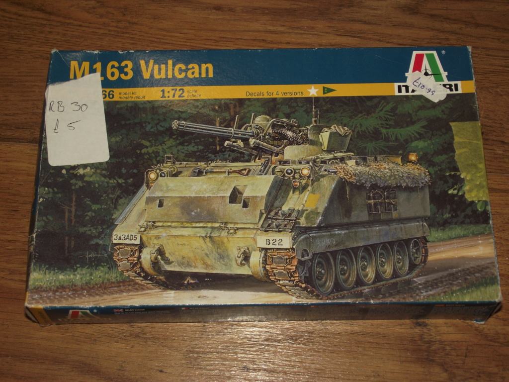 M 163 Vulcan Kit italeri 1:72 IT7066 Miniature 